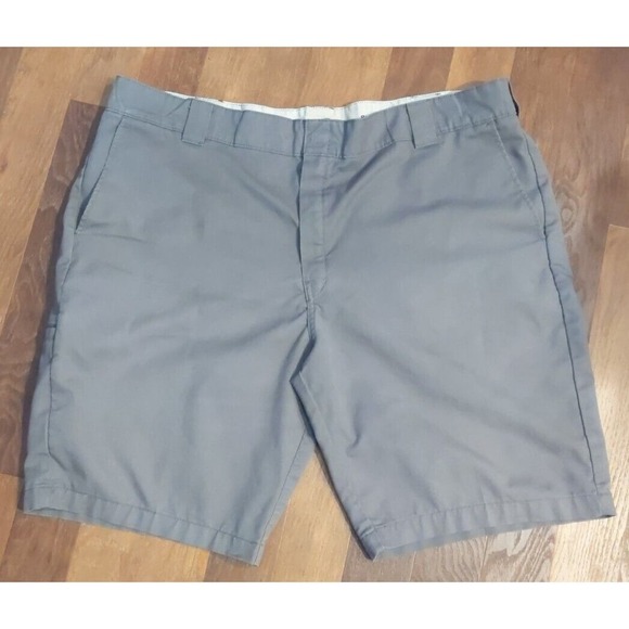 Dickies Mens 44 10.5 inseam Relaxed Fit Flex Work Twill Shorts Gray - Picture 1 of 6
